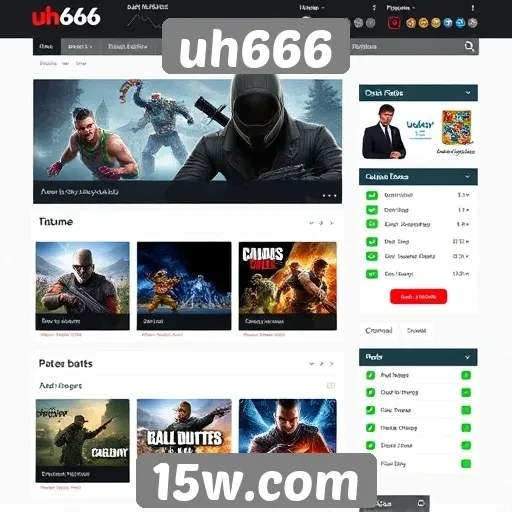Explorando a popularidade do site uh666 entre gamers