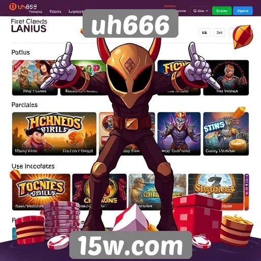 como o uh666 se destaca entre outros sites de jogos